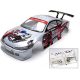 1:10 Nissan Silvia S15 Cosiness Drift + lámpatest, szárny festett karosszéria 185mm