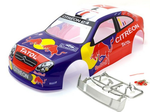 1:10 Citroen Xara WRC festett karosszéria + szárny
