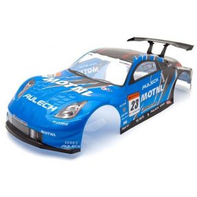   1:10 Nissan 350Z Motul GT festett karosszéria + szárny  (kék)