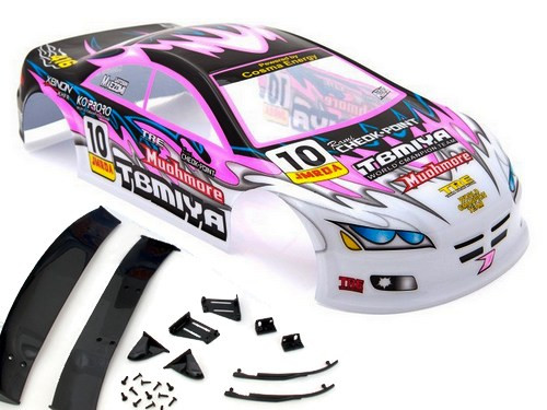 1:10 Dodge Stratus Tamiya 416 Racing festett karosszéria + szárny 190mm