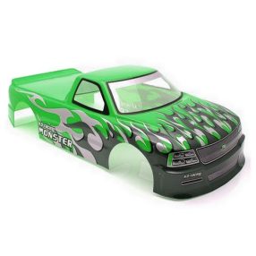 1:10 Venom T-10 pickup festett karosszéria (zöld)