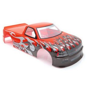 1:10 Venom T-10 pickup festett karosszéria (piros)