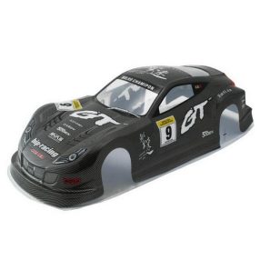   1:10 HONDA SHV 010 GT 190 mm festett karosszéria (fekete karbon mitás )