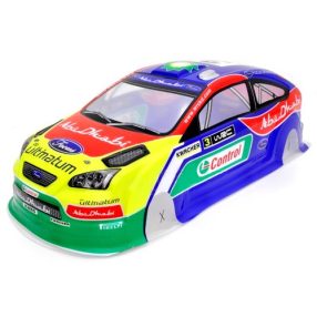 1:10 FORD Focus WRC Rally festett karosszéria
