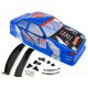 1:10 Toyota AE86 drift 200mm festett karosszéria kék + szárny