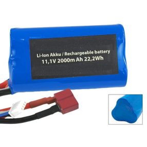 11.1V 2000mAh Li-ion akkumulátor (Tdeans) 