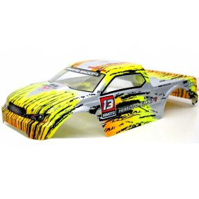 1:10 Monster karosszéria (ezüst-neon zöld-narancs) 1:10 Monster karosszéria (ezüst-neon zöld-narancs)