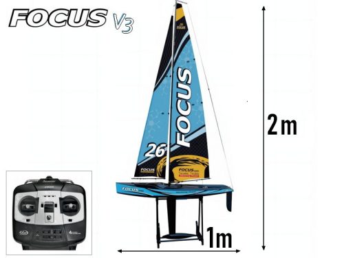 Focus V3 1M RTR vitorláshajó (2046 mm)