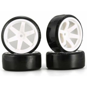 HD 1:10 Drift kerék fehér 6 küllős felni (Ofszet: 6mm) 4db   HD 1:10 Drift kerék fehér 6 küllős felni (Ofszet: 6mm) 4db