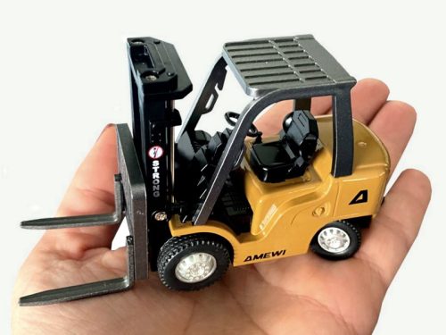 Mini 1:64 Fém emelővillás távirányítós targonca RTR 