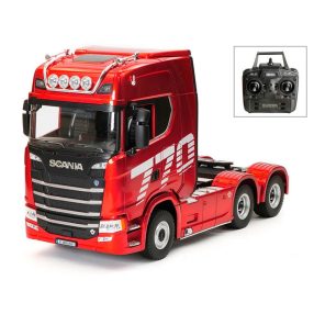   Scania 770S  RTR 1:18 távirányítós kamion (Huina 1501) piros
