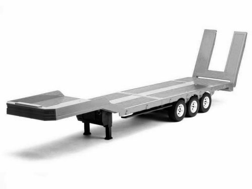 1:18 3 tengelyes Flatbed Trailer  Scania 770S vonatóhoz (HUINA 1502) ezüst