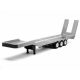 1:18 3 tengelyes Flatbed Trailer  Scania 770S vonatóhoz (HUINA 1502) ezüst-szürke