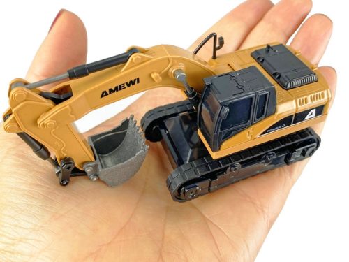 Mini 1:64 Fém távirányítós markoló  RTR (V2)