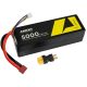 Amewi 11.1V 5000mAh 50C Kemény tokos  Lipo akku (T.Deans)