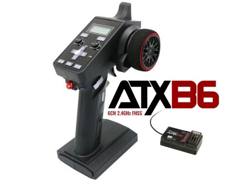 Amewi ATXB6 6 csatornás,  2.4GHz pisztoly távirányító vevővel
