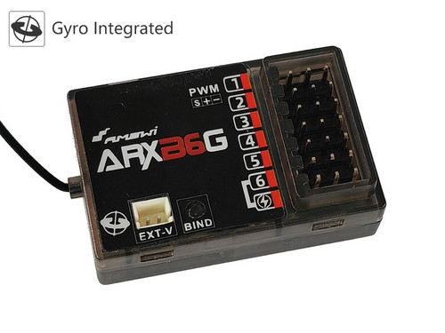 Amewi ARXB6G giroszkópos, 6 csatornás vevő 