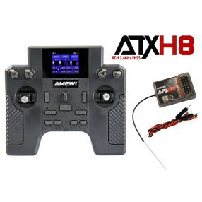  Amewi ATXH8 8 csatornás  2.4GHz telemetriás pultos távirányító + vevő