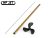 Tönkcső szett, hossz: 180mm, csiga: 40mm
