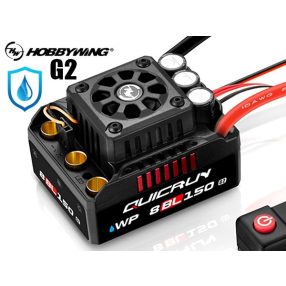   Hobbywing QUICRUN WP 8BL150 G2, 150A-es 1:8  brushless szabályzó