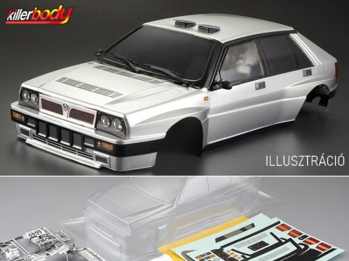 Killerbody 1:10 Lancia Delta HF Integrale festetlen karosszéria (195mm)