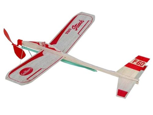 Guillow's Strato Streak gumimotoros balsa repülő (szárny 41cm)