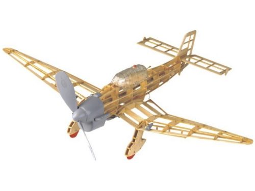 Guillow's Junkers JU 87B stuka  balsa kit gumimotoros, lézer vágott repülőmodell (szárny 42cm)
