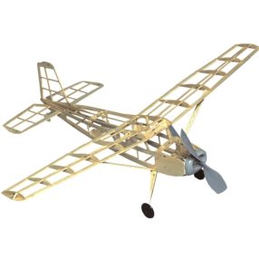   Guillow's Cessna 180 balsa kit gumimotoros, lézer vágott repülőmodell (szárny 50cm)