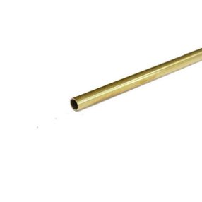   Sárgaréz cső 2,0 x 1,2 x 1000mm, SZÁLLÍTÁS CSAK 3 FELÉ VÁGVA!