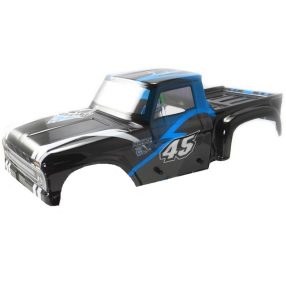 Himoto 1:10 Crawler ,  Monster festett karosszéria (fekete-kék) (kb 280mm)    Himoto 1:10 Crawler ,  Monster festett karosszéria (fekete-kék) (kb 280mm)