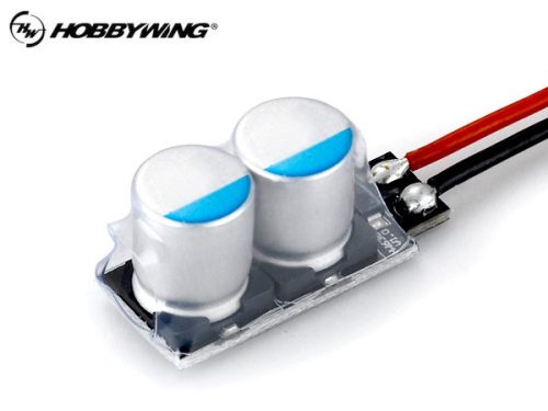 Hobbywing (D) alap puffer kondenzátor kábellel 1:10 autós szabályzókhoz 