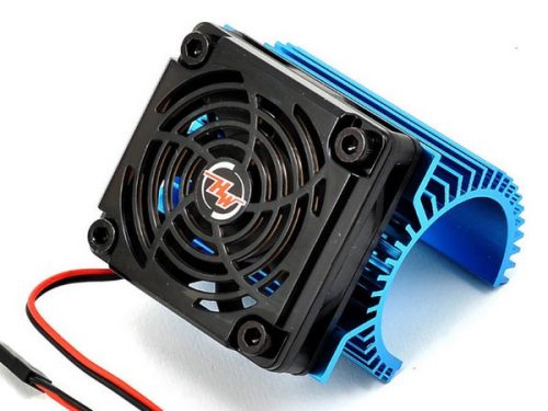 Hobbywing hűtőborda  5cm-es ventilátorral  540, 550 motorokhoz