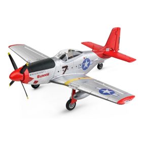    WLToys P51 Mustang RTF Repülésre kész élethű elektromos repülőmodell,  BL motor (szárny 560mm)