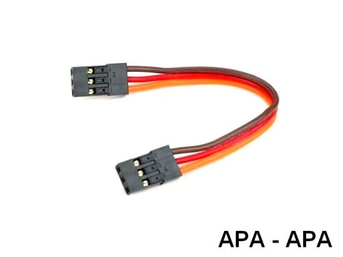 Speciális APA - APA szervókábel   JR 15cm 