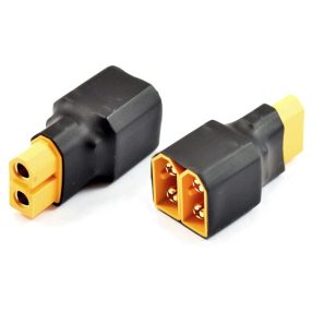 XT90 2 akkut párhuzamosan kötő kábel