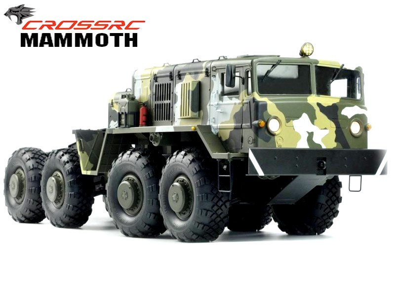 ホビーラジコン Bc8 Cross Rc 1/12 MAZ537 CROSS New BC8 1/12 8X8 KIT MAZ537 Hard RC Car Model Shell Military