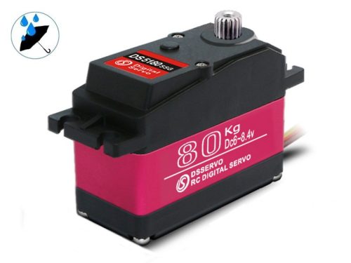 DS5180 Digitális, HV,  vízálló, Jumbo szervo  8.4V 105kg