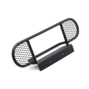  1:10  Acél első lökhárító Land Rover D90  (fekete)