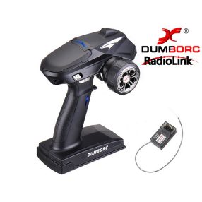   DumboRC X4, 4 csatornás 2.4GHz pisztoly távirányító vevővel  (Radiolink)