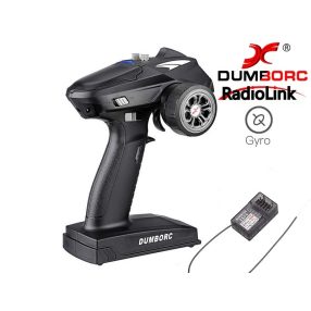   DumboRC  X6, 6 csatornás giroszkópos 2.4GHz pisztoly távirányító  vevővel (Radiolink)