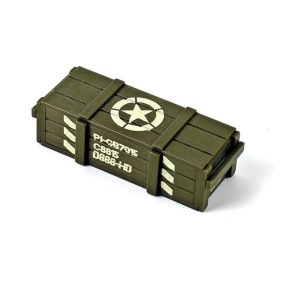 Élethű lőszeres láda makett 9.3cm