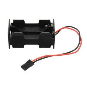   Vevőakku tartó (elemtartó) Futaba csatlakozó 4db AA akkuhoz vagy elemhez 