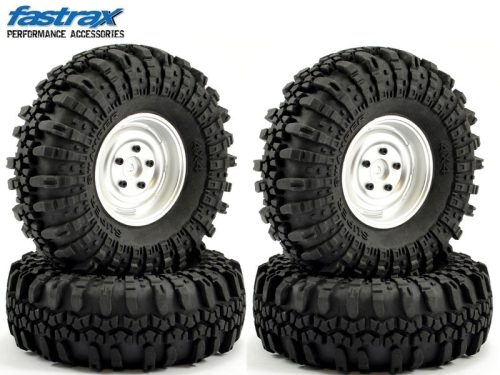 FTX 1:10  Super Swamper XL Rock Crawler ezüst  felnivel  4db 118mm