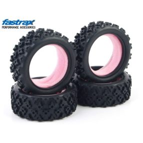 Fastrax 1:10 Rally gumi 26mm 4db Fastrax 1:10 Rally gumi 26mm 4db