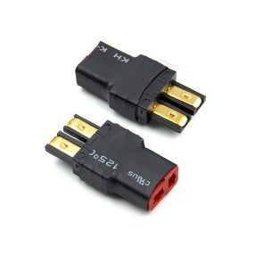 Átalakító T Deans anya - Traxxas  apa (műanyag házban)