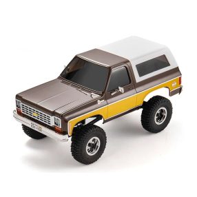   (RENDELÉSRE) FMS FCX 24 1:24 RTR crawler Chervolet K5 blazer (barna)