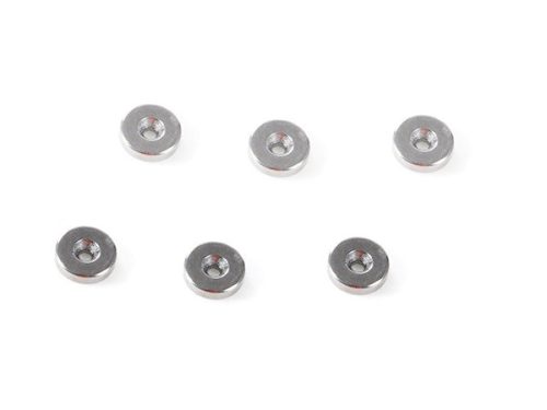 Erős lyukas ritkaföldfém mágnes szett  3 pár 15mm