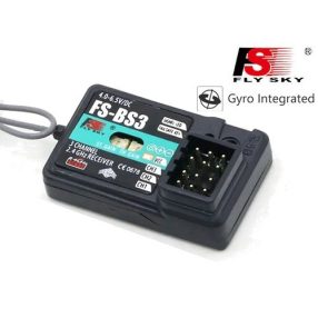 Flysky BS3 3 csatornás 2.4Ghz giroszkópos vevő (AFHDS)