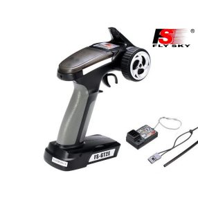   Flysky, HK GT2E 2.4ghz 2 csatornás pisztoly távirányító vevővel (AFHDS 2A) 