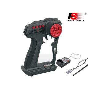   Flysky GT2F 2.4ghz 2 csatornás pisztoly távirányító  vevővel (AFHDS 2A) 